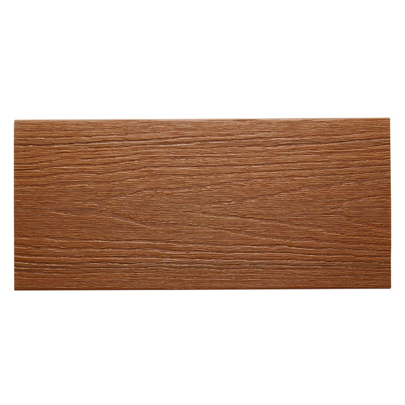 Lames Composite Brooklyn Teak - 23x138x4000 - vue de face 01 - carresol