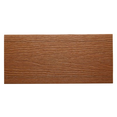 Lames Composite Brooklyn Teak - 23x138x4000 - vue de face 01 - carresol