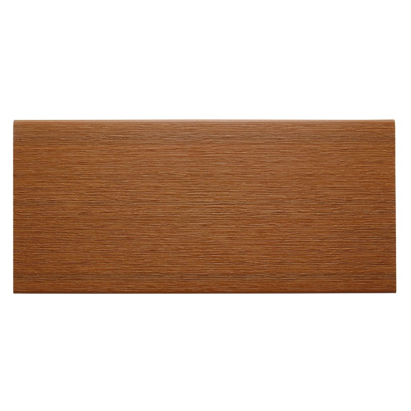 Lames Composite Brooklyn Teak - 23x138x4000 - vue de face 02 - carresol