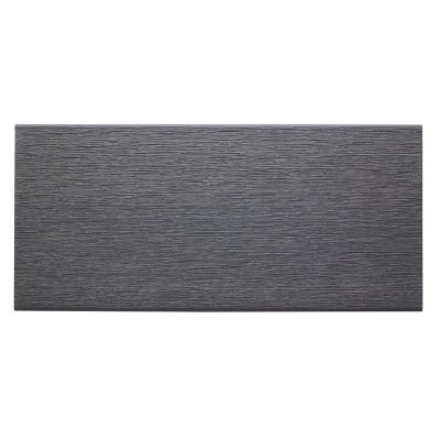 Lames Composite Brooklyn Dark Grey - 23x138x4000 - vue de face 01 - carresol