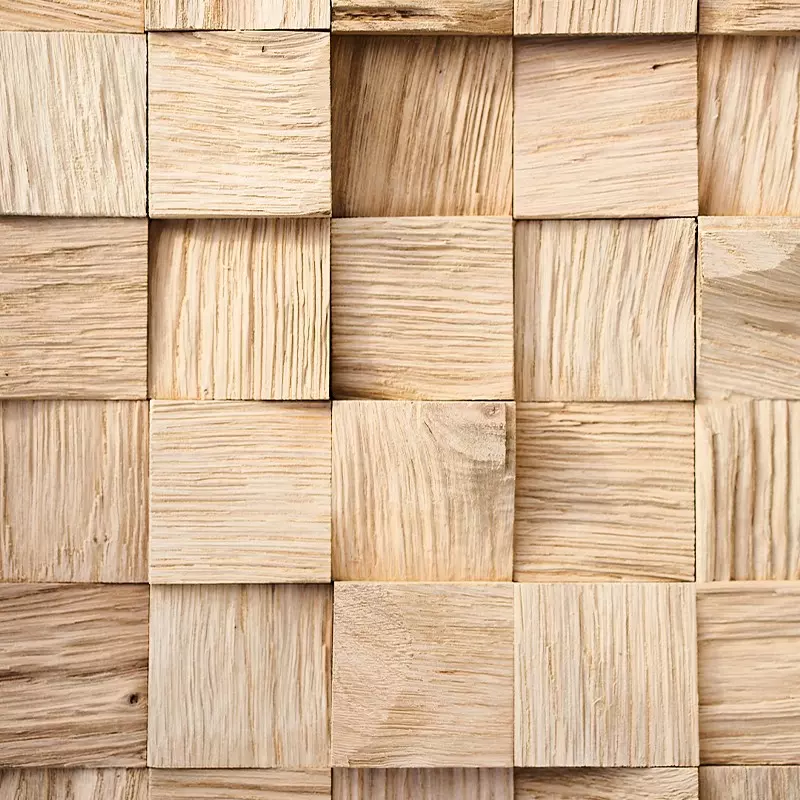 Panneaux muraux en bois recyclé